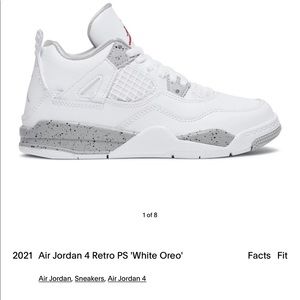 White Oreos size 2.5y